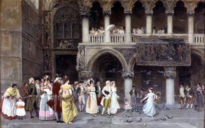 Eine venezianische Hochzeit von Gabriel Puig Roda