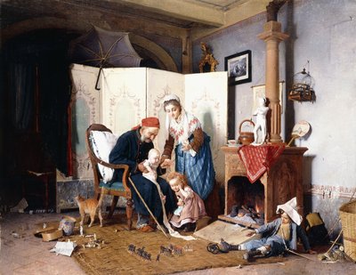 Der Veteran, 1878 von Gaetano Chierici