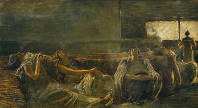 Opiumraucher von Gaetano Previati