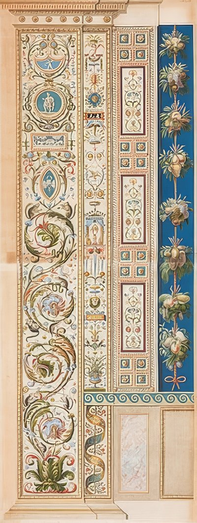 Pilaster Loggia IX (Verzierung) von Gaetano Savorelli