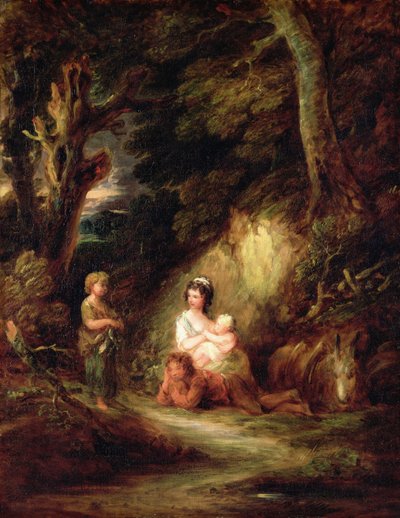 Zigeunerlager, ca. 1788-92 von Gainsborough Dupont