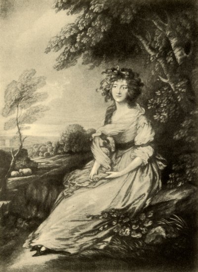 Mrs. Sheridan, ca. 1785, 1942 von Gainsborough Dupont