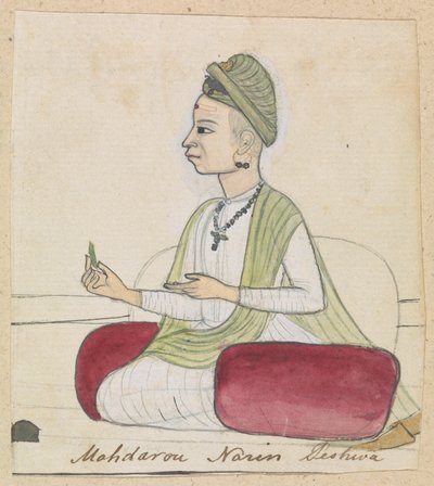Mahdorou Narin Peshwa von Gangaram Chintaman Tambat