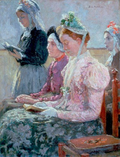 Sonntagmorgen, 1900 von Julius Garibaldi Melchers