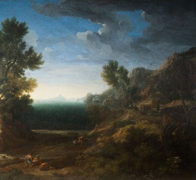 Klassische Landschaft, 1670 von Gaspard Dughet