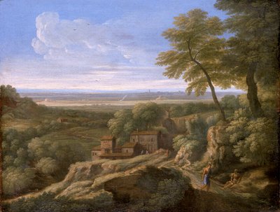 Landschaft, 1635-1675 von Gaspard Dughet