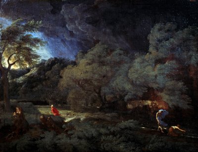 Stürmische Landschaft von Gaspard Poussin Dughet