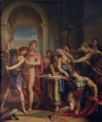 Der Tod des Achilles von Gavin Hamilton