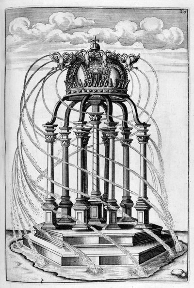 Brunnenentwurf, 1664 von Georg Andreas Bockler