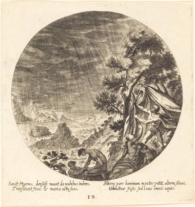 Die Sintflut von Georg Andreas Wolfgang the Elder