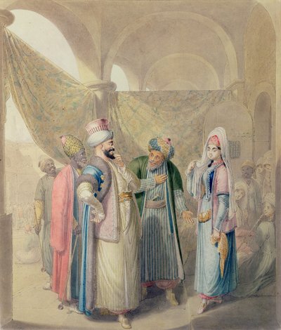Der Sklavenmarkt von Georg Emanuel Opitz