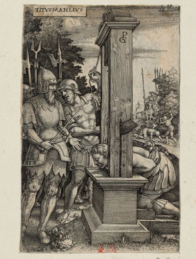 Titus Manlius von Georg Pencz