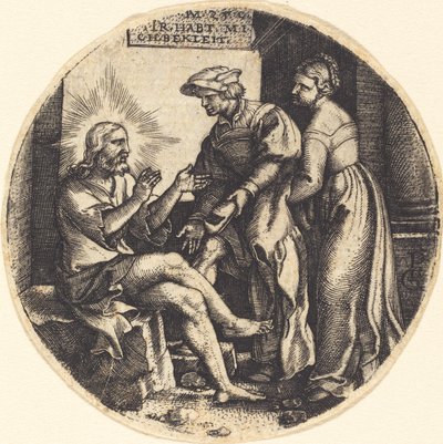 Die Nackten kleiden von Georg Pencz