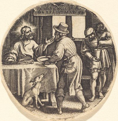 Die Hungrigen füttern von Georg Pencz