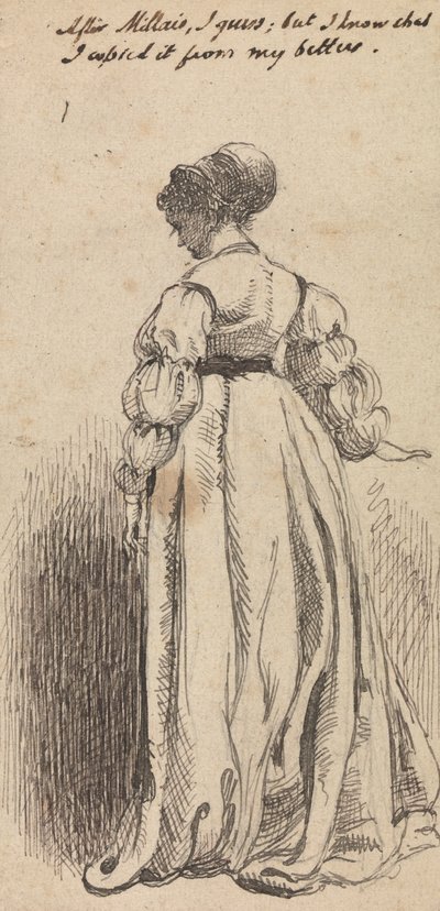 Stehende Dame von George Augustus Sala