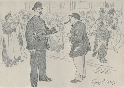 Polizei und das Volk von George Belcher