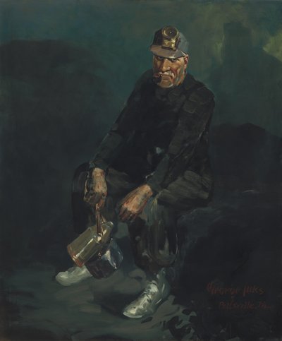 Der Bergmann von George Benjamin Luks