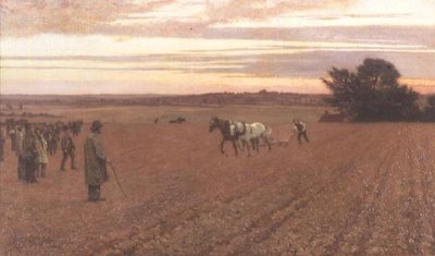 Das Pflügen von George Carline