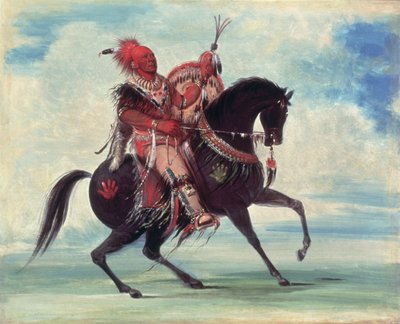 Häuptling Keokuk von George Catlin