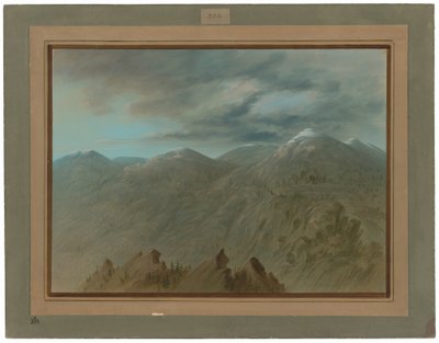 Salmon River Berge von George Catlin