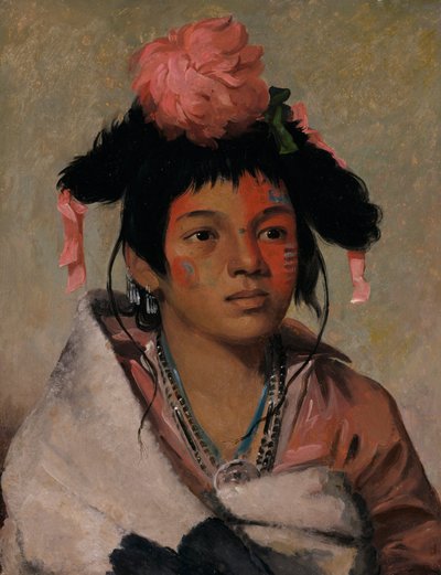 Tcha-káuk-o-ko-máugh, Großer Häuptling, ein Junge, 1831 von George Catlin