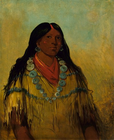 Tchow-ee-pút-o-kaw, eine Frau von George Catlin