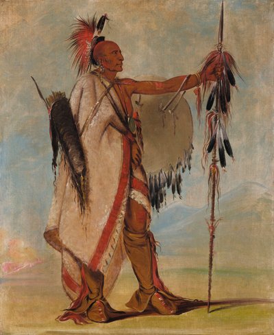 Tál-lee, ein Krieger von Rang von George Catlin
