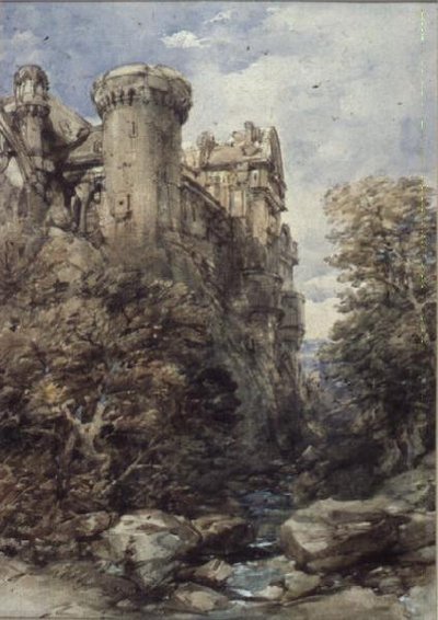 Craigmillar Castle von George Cattermole