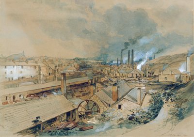 Dowlais Eisenwerke von George Childs