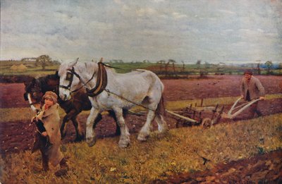 Pflügen, 1889 1935 von George Clausen