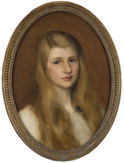 Porträt von Margaret Hilton von George Clausen