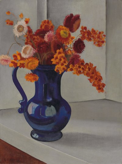 Strohblumen und Bittersüß von George Copeland Ault
