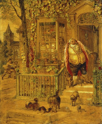 Ein Streich von George Cruikshank
