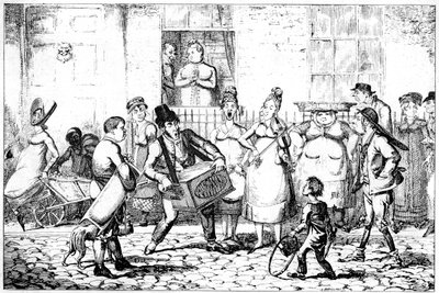 Les Savoyards von George Cruikshank