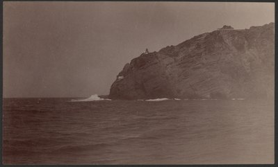Küstenlinie mit Leuchtturm von George Davidson