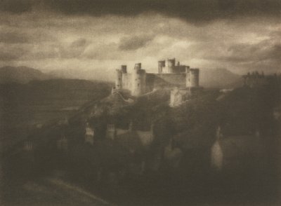 Harlech Castle von George Davison
