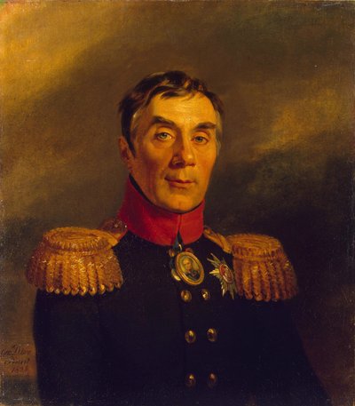 Porträt von Alexey Arakcheyev, 1824 von George Dawe