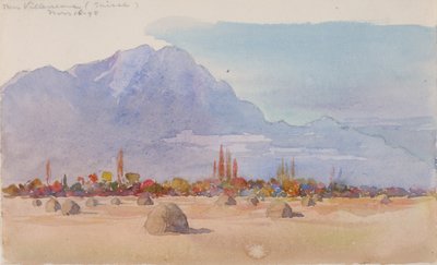 In der Nähe von Villeneuve, Schweiz, 1898 von George Elbert Burr