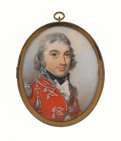 Ein nicht identifizierter Offizier der fencible Kavallerie von George Engleheart