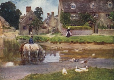 Lower Slaughter von George Franck Nicholls