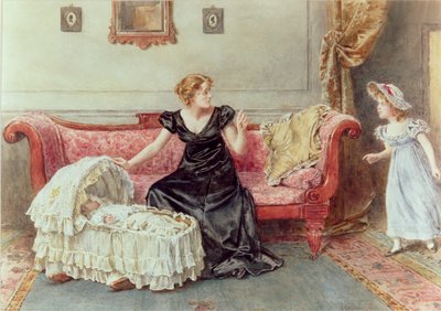 Still! von George Goodwin Kilburne