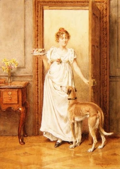 Leckere Happen von George Goodwin Kilburne
