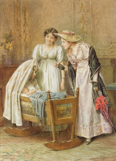 Die Krippe von George Goodwin Kilburne