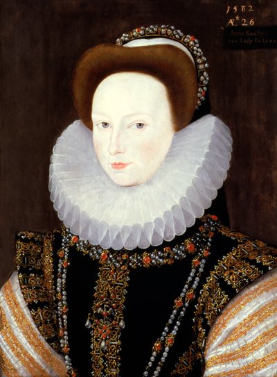 Anne Knollys, 1582 von George Gower