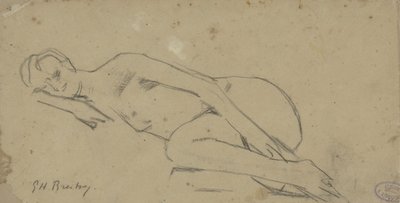 Liegende nackte Frau von George Hendrik Breitner