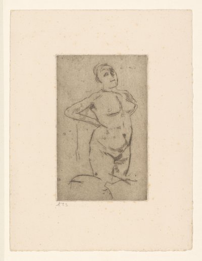 Weiblicher Akt von George Hendrik Breitner