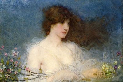 Ein Frühlingsidyll von George Henry Boughton