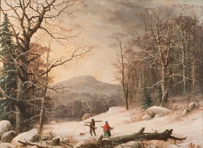 Holzsammeln, 1859 von George Henry Durrie