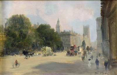 Früher Nachmittag, Whitehall, London von George Hyde Pownall