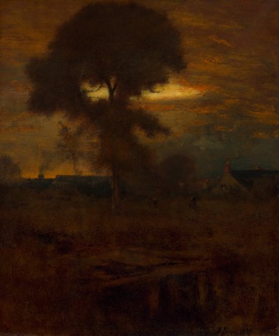 Nachglühen von George Inness